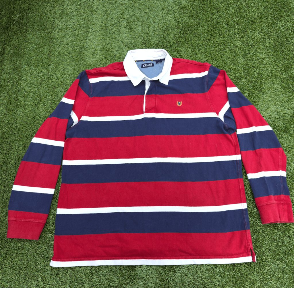 Vintage Chaps Rugby Shirt, XL - Banana Stand