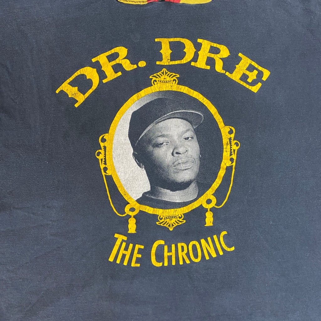 Vintage Dr Dre The Chronic Hooded Shirt - Banana Stand