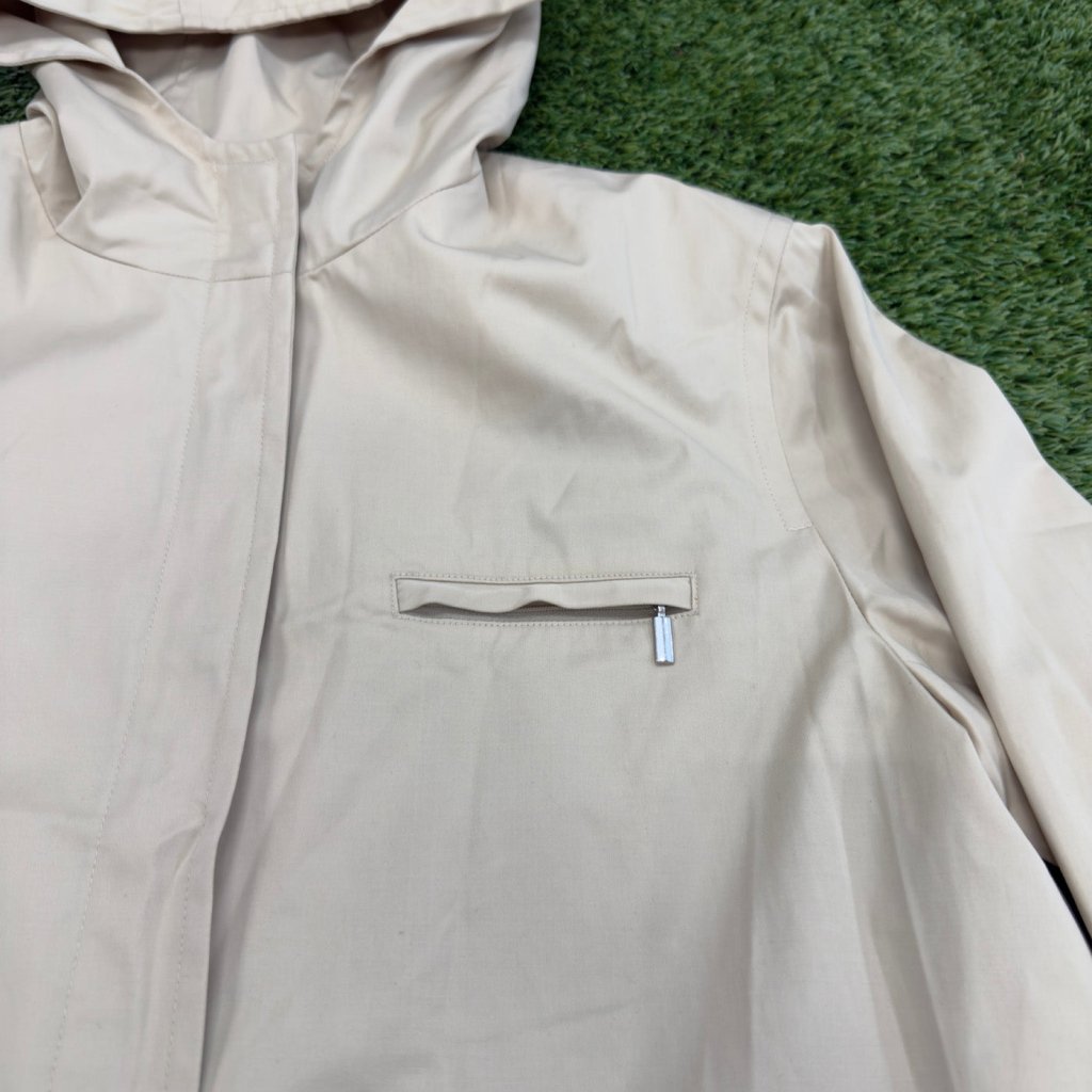Vintage Gallery Zip Up Light Weight Jacket, Tan L - Banana Stand