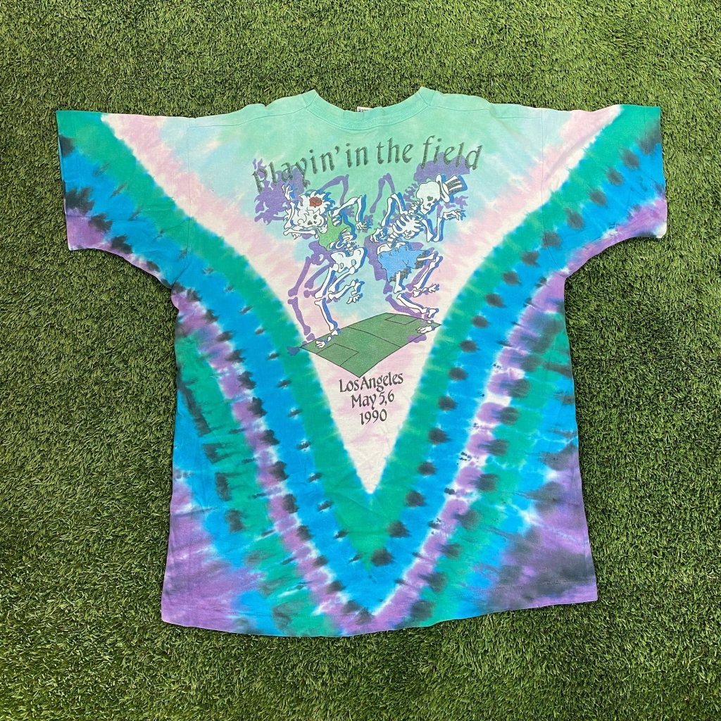 Vintage Grateful Dead 1990 Soccer Graphic Shirt, XL - Banana Stand