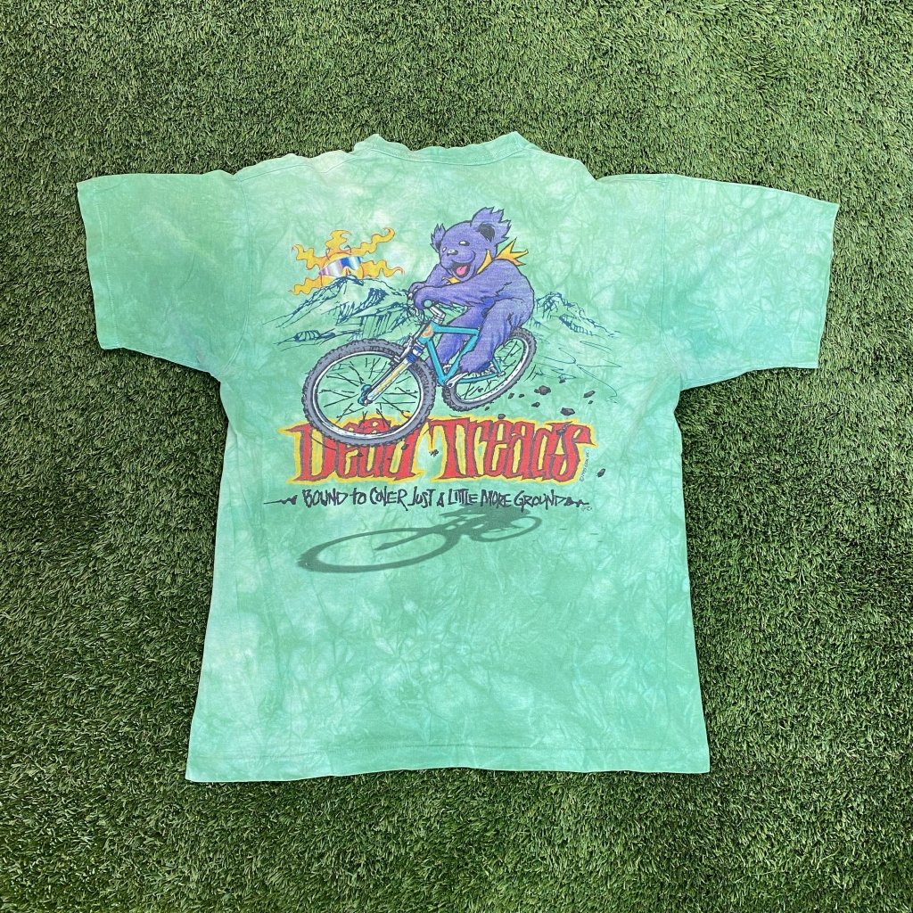 Vintage Grateful Dead 1995 BMX 'Dead Treads' Dancing Bear Shirt , L - Banana Stand