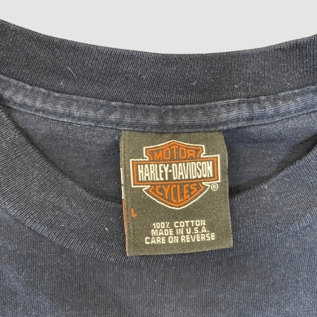 Vintage Harley Davidson Tie Dye Long Sleeve, L - Banana Stand
