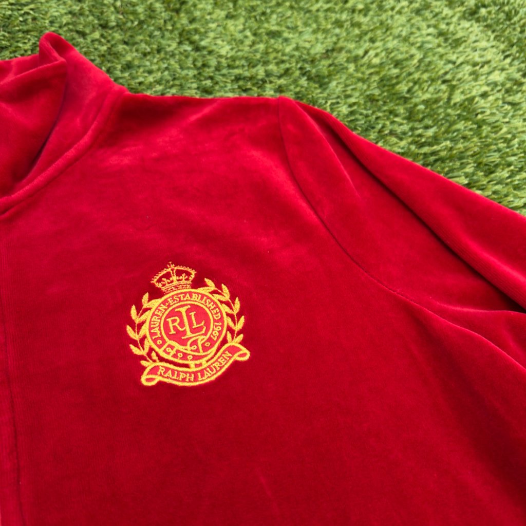 Vintage Lauren Active Ralph Lauren Red Zip Up, L - Banana Stand