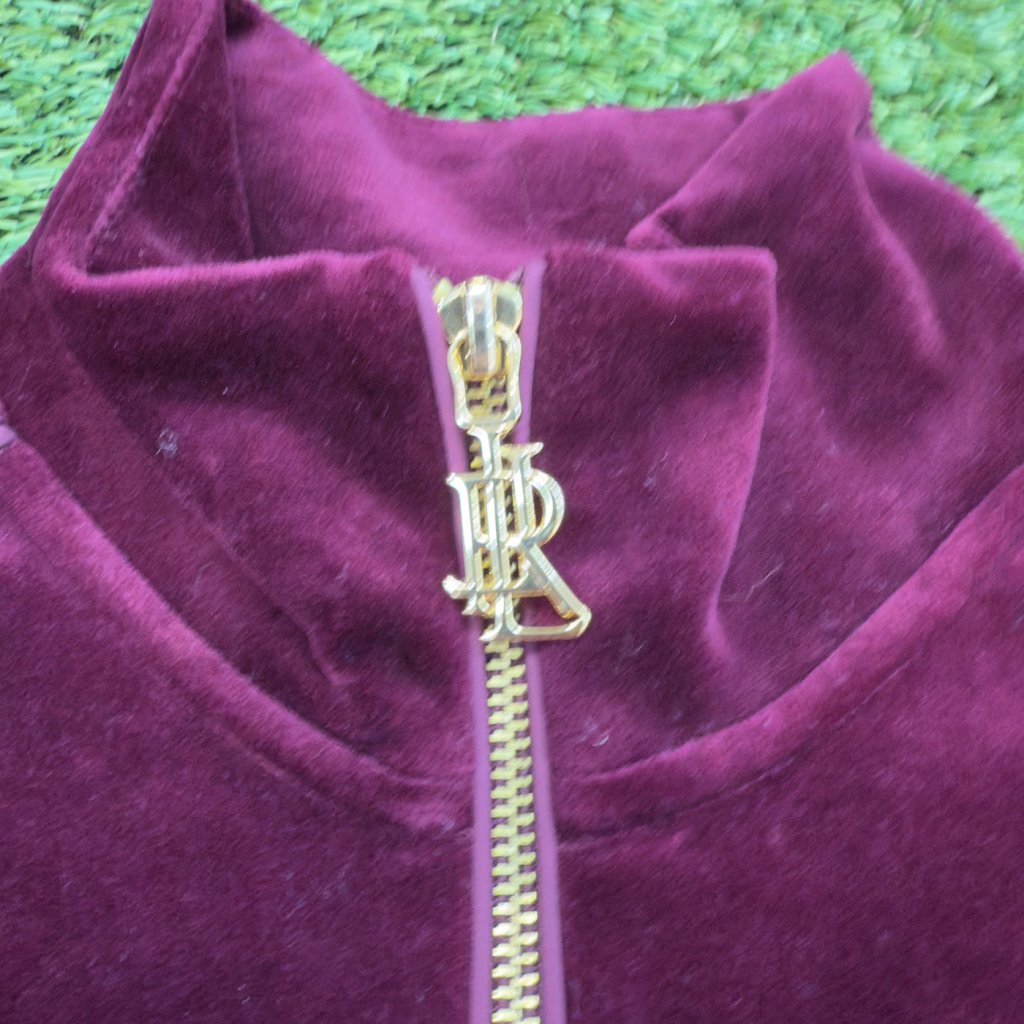 Vintage Lauren Ralph Lauren Plumb Zip Up, M - Banana Stand