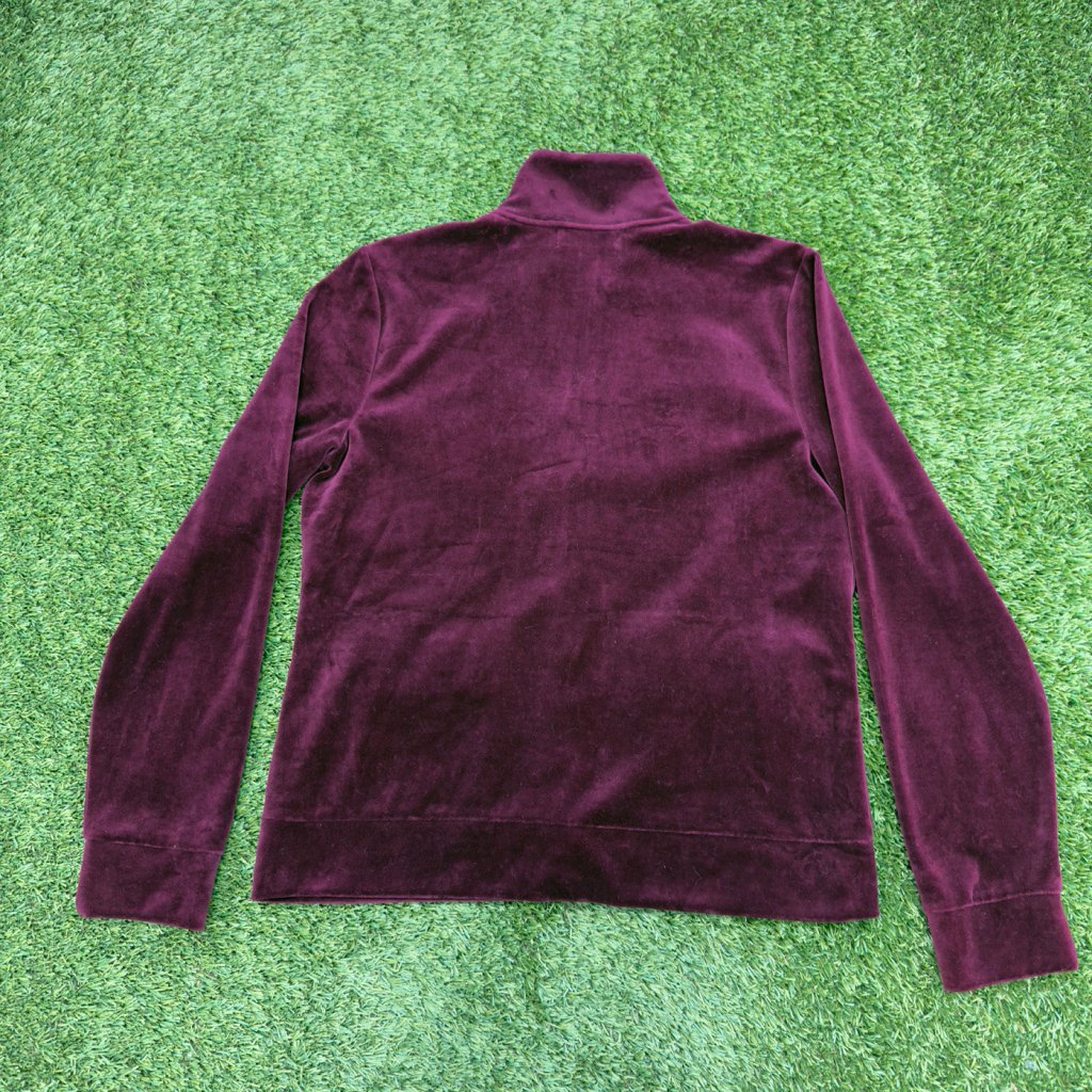 Vintage Lauren Ralph Lauren Plumb Zip Up, M - Banana Stand