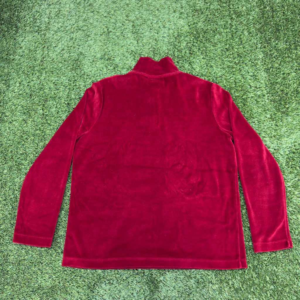 Vintage Lauren Ralph Lauren Red Quarter Zip, S - Banana Stand