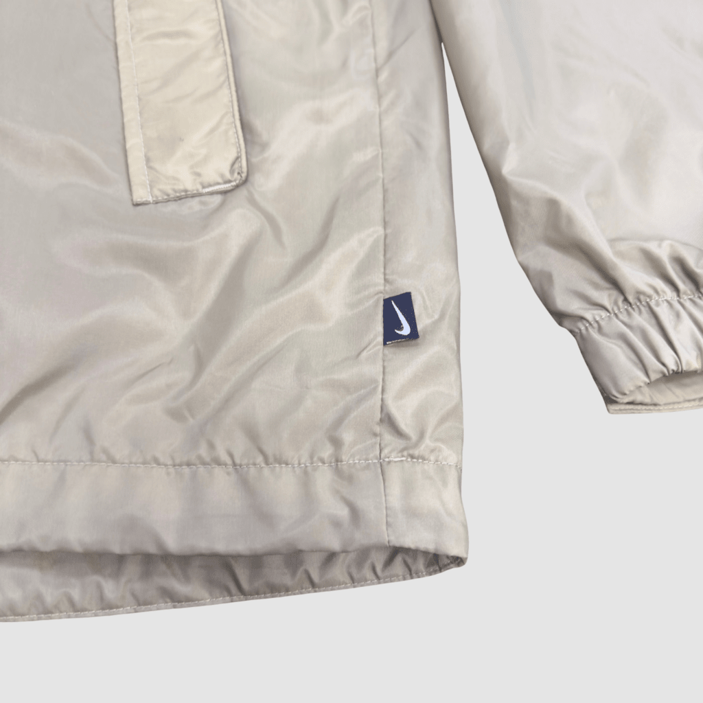Vintage Nike Tan Zip Up Windbreaker Jacket, L - Banana Stand