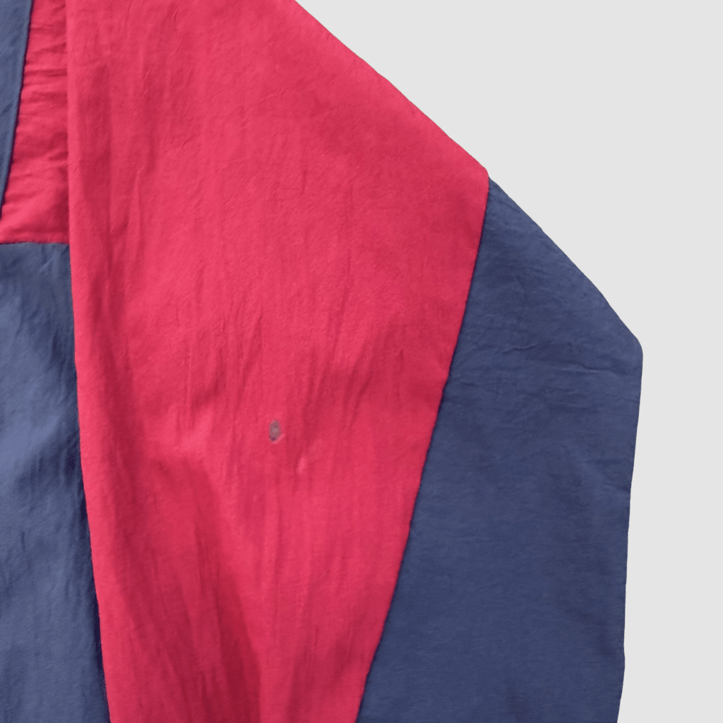 Vintage Patterned Windbreaker, Made in USA - Banana Stand