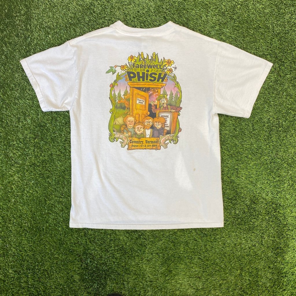 Vintage Phish Farewell Tour Shirt, M (2004) - Banana Stand