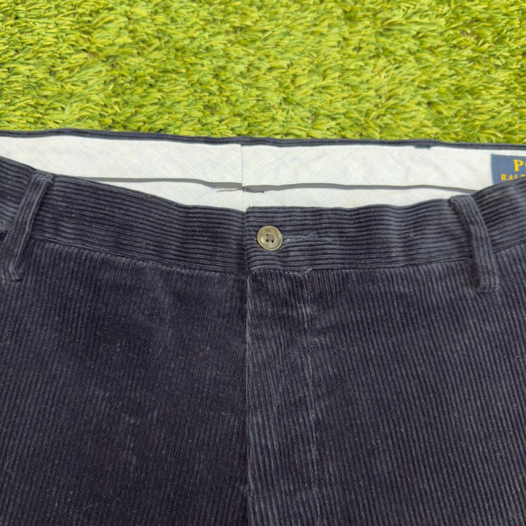Vintage Polo Ralph Lauren Corduroy Pants, Navy XL - Banana Stand