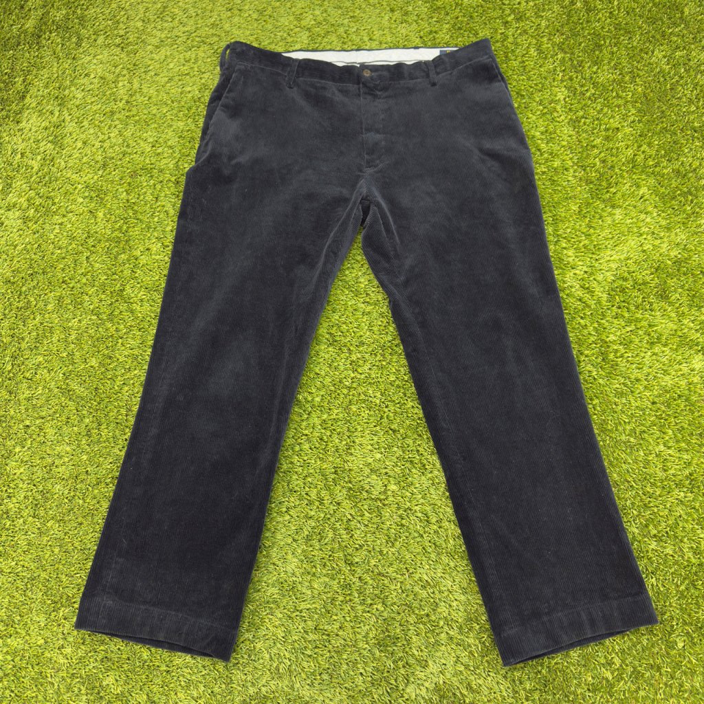 Vintage Polo Ralph Lauren Corduroy Pants, Navy XL - Banana Stand