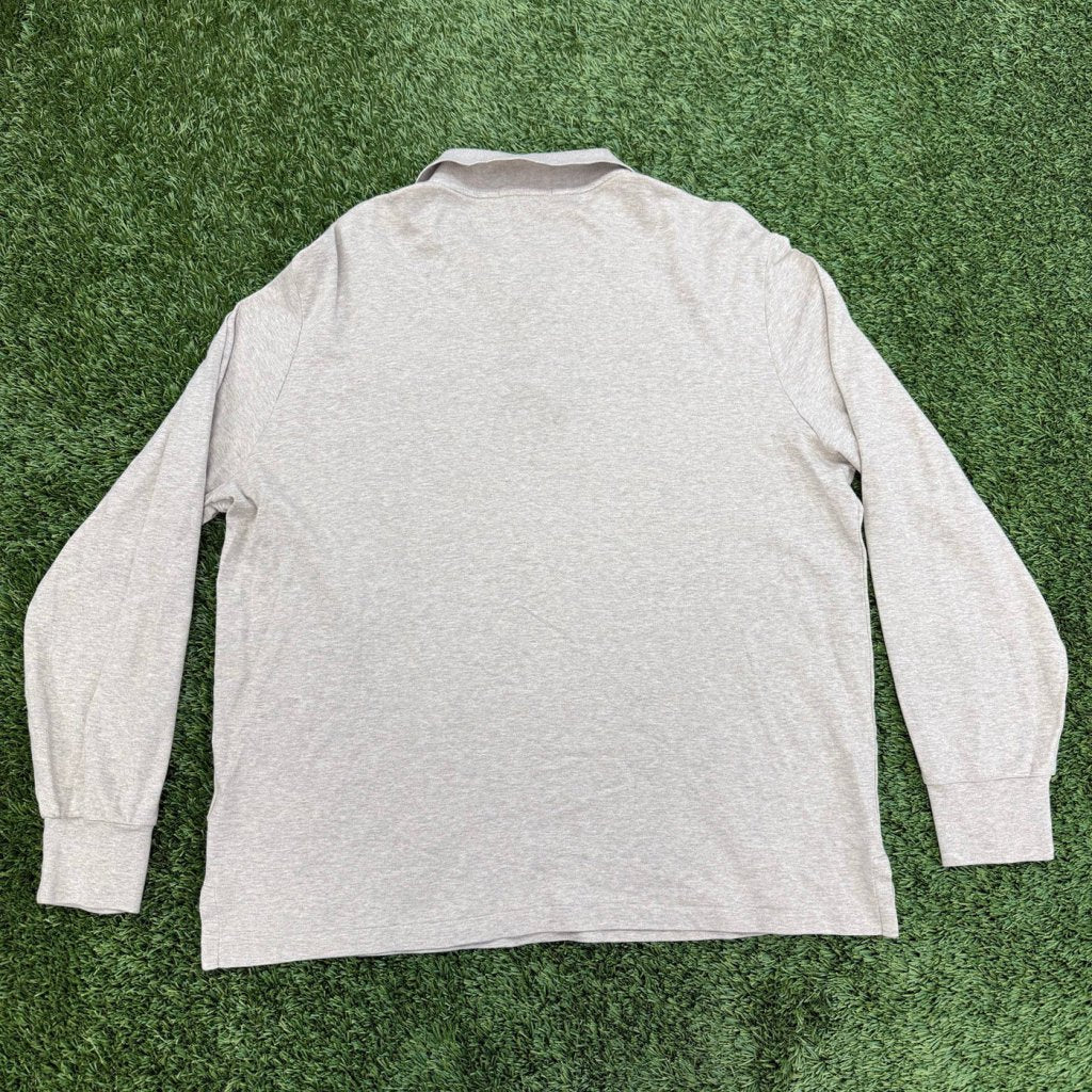 Vintage Polo Ralph Lauren Long Sleeve Polo Shirt, Tan, L - Banana Stand