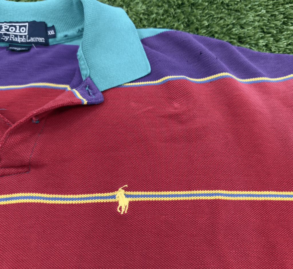 Vintage Polo Ralph Lauren Made in USA Polo Shirt, XXL - Banana Stand