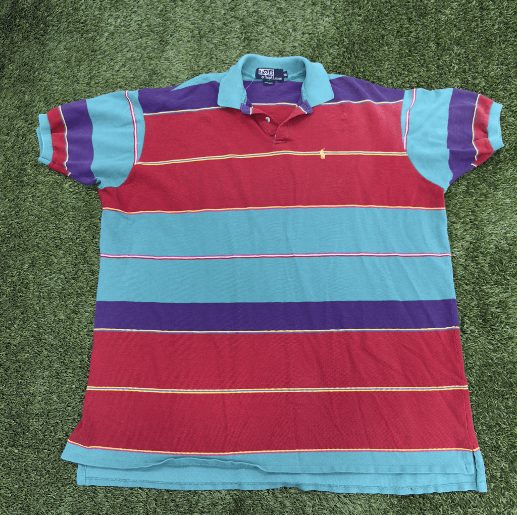 Vintage Polo Ralph Lauren Made in USA Polo Shirt, XXL - Banana Stand