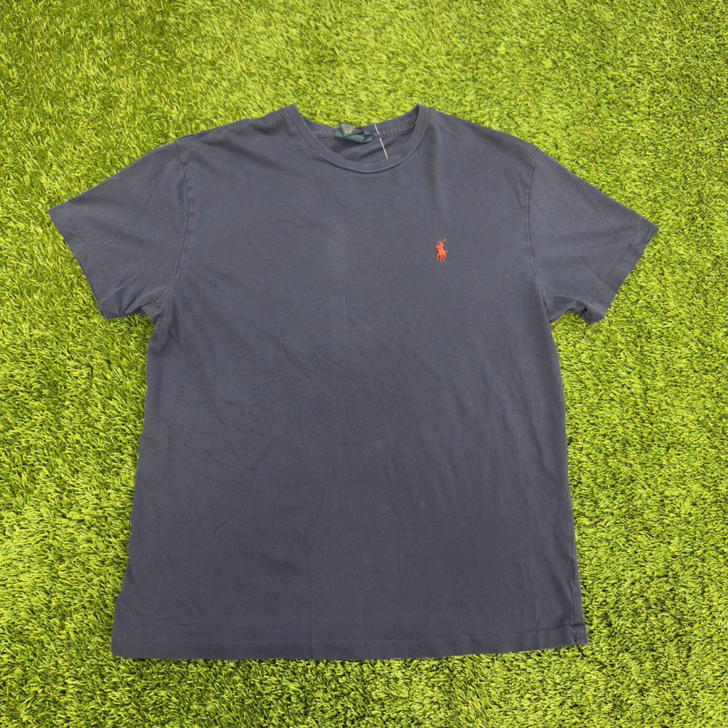 Vintage Polo Ralph Lauren Navy Short Sleve, S - Banana Stand