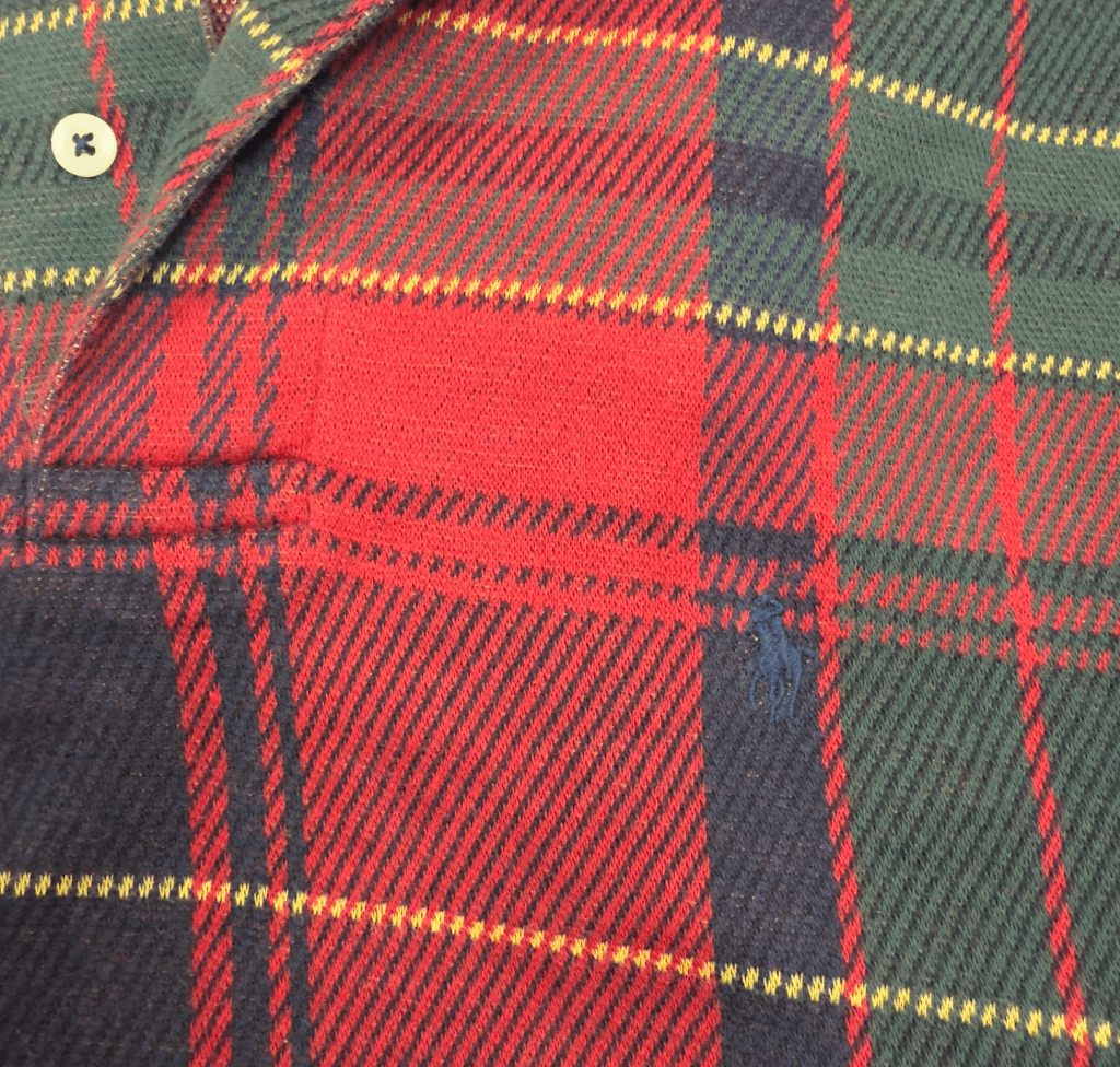 Vintage Polo Ralph Lauren Plaid Polo, M - Banana Stand