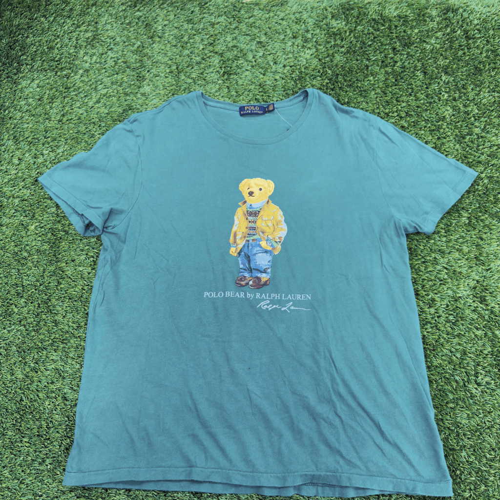 Vintage Polo Ralph Lauren Polo Bear Shirt, L - Banana Stand