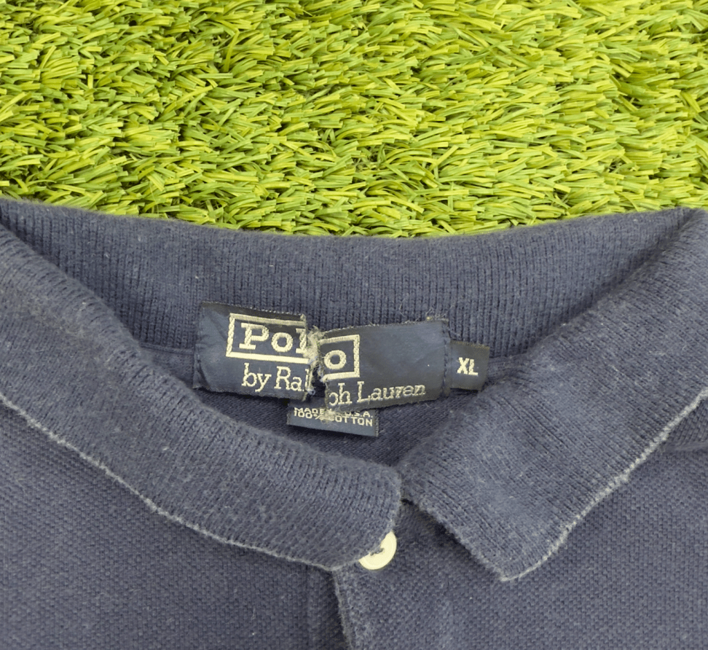 Vintage Polo Ralph Lauren Stripe Long Sleeve Polo, XL - Banana Stand