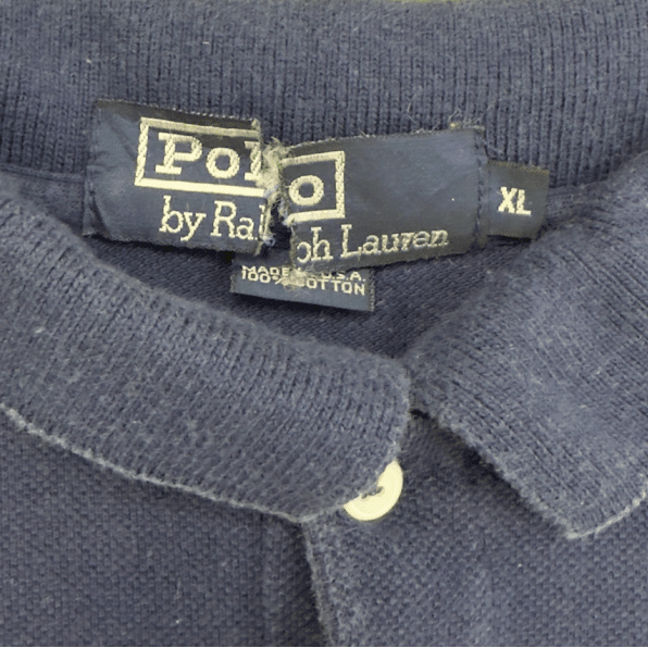 Vintage Polo Ralph Lauren Stripe Long Sleeve Polo, XL - Banana Stand