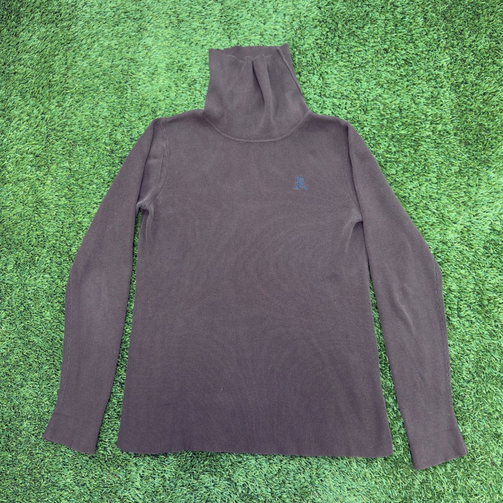 Vintage Ralph Lauren Brown Turtleneck, S - Banana Stand