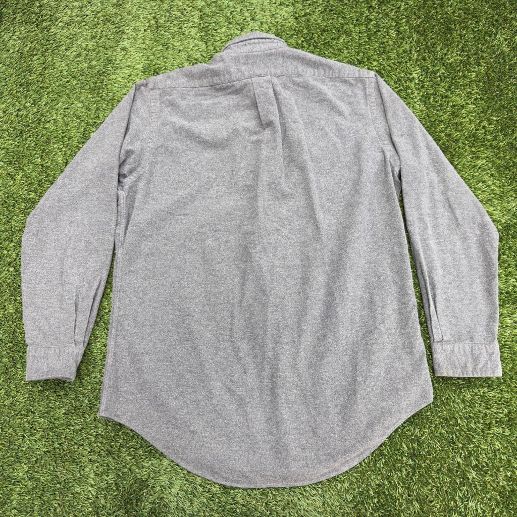 Vintage Ralph Lauren Gray Button Down, M - Banana Stand