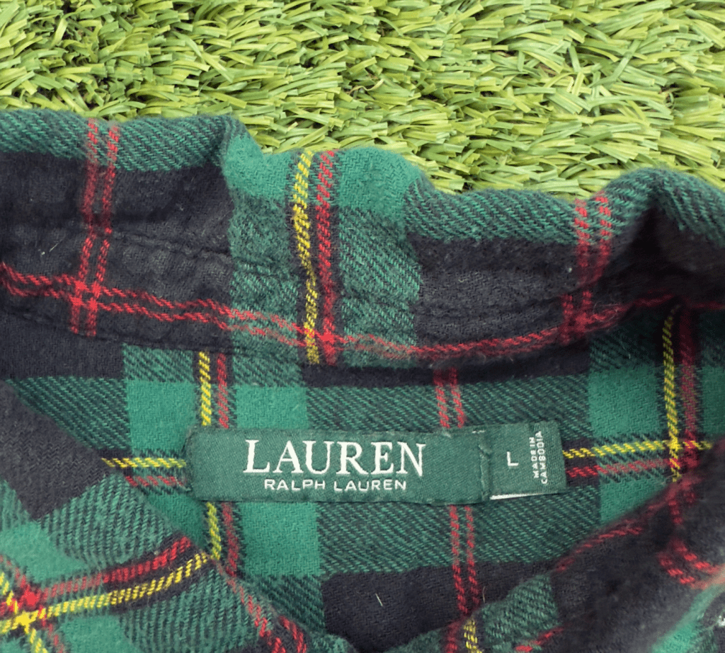 Vintage Ralph Lauren Multi Plaid Button Down, M - Banana Stand