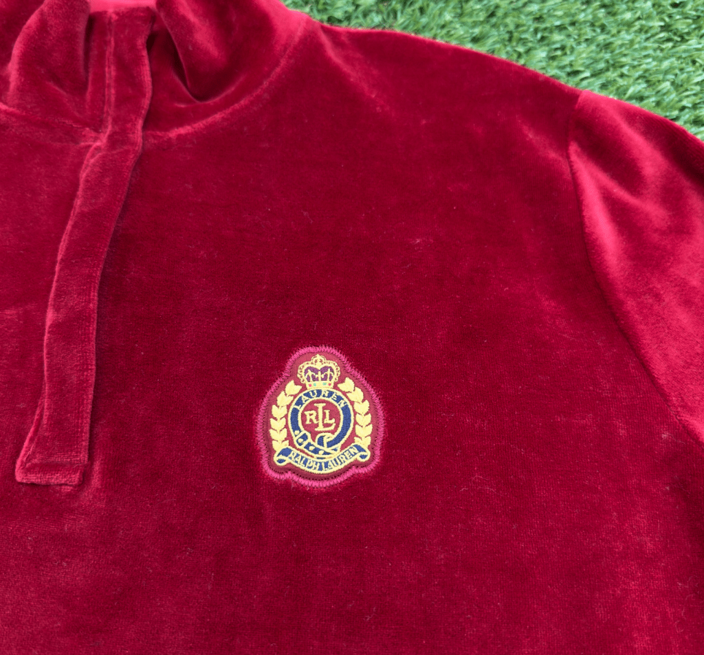 Vintage Ralph Lauren Quarter Zip, L - Banana Stand