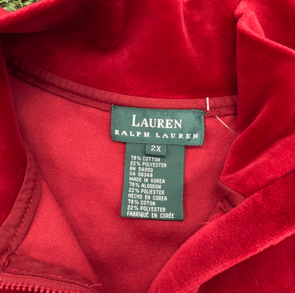 Vintage Ralph Lauren Quarter Zip, XXL - Banana Stand