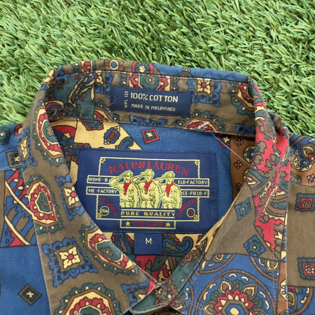 Vintage Ralph Lauren x Chaps Button Down Short Sleeve, M - Banana Stand
