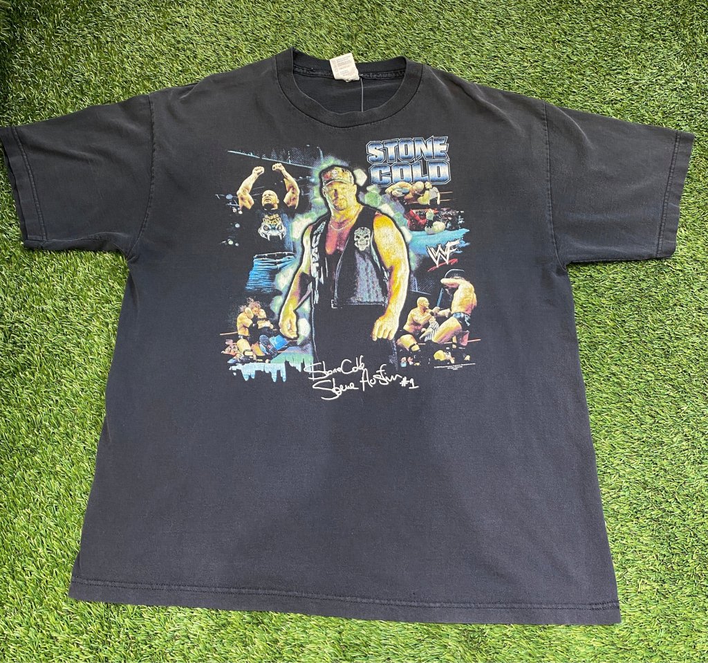 Vintage Stone Cold Steve Austin Shirt 2000, XL - Banana Stand