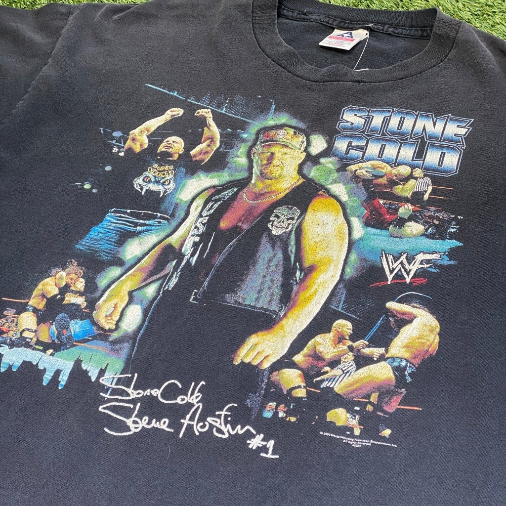 Vintage Stone Cold Steve Austin Shirt 2000, XL - Banana Stand