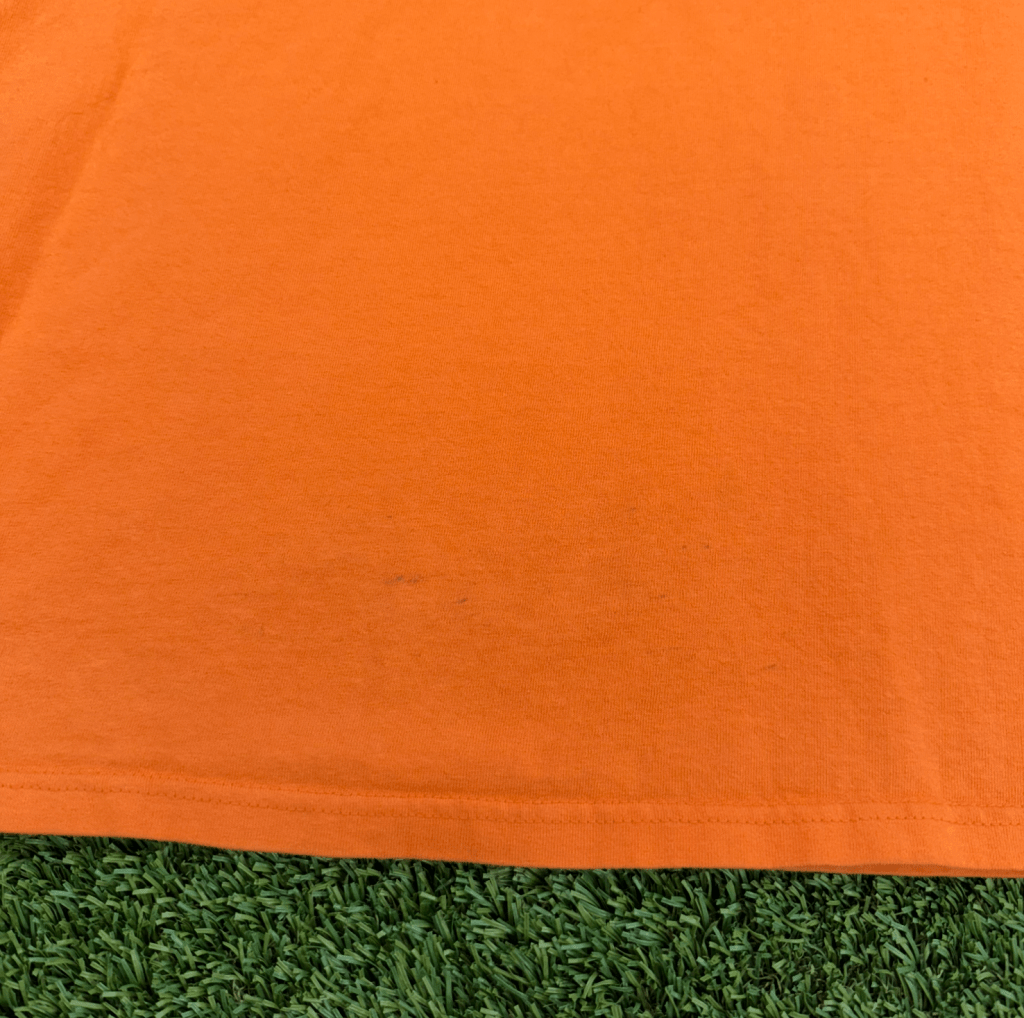 Vintage Stussy 8 Ball Shirt, Orange, XL - Banana Stand