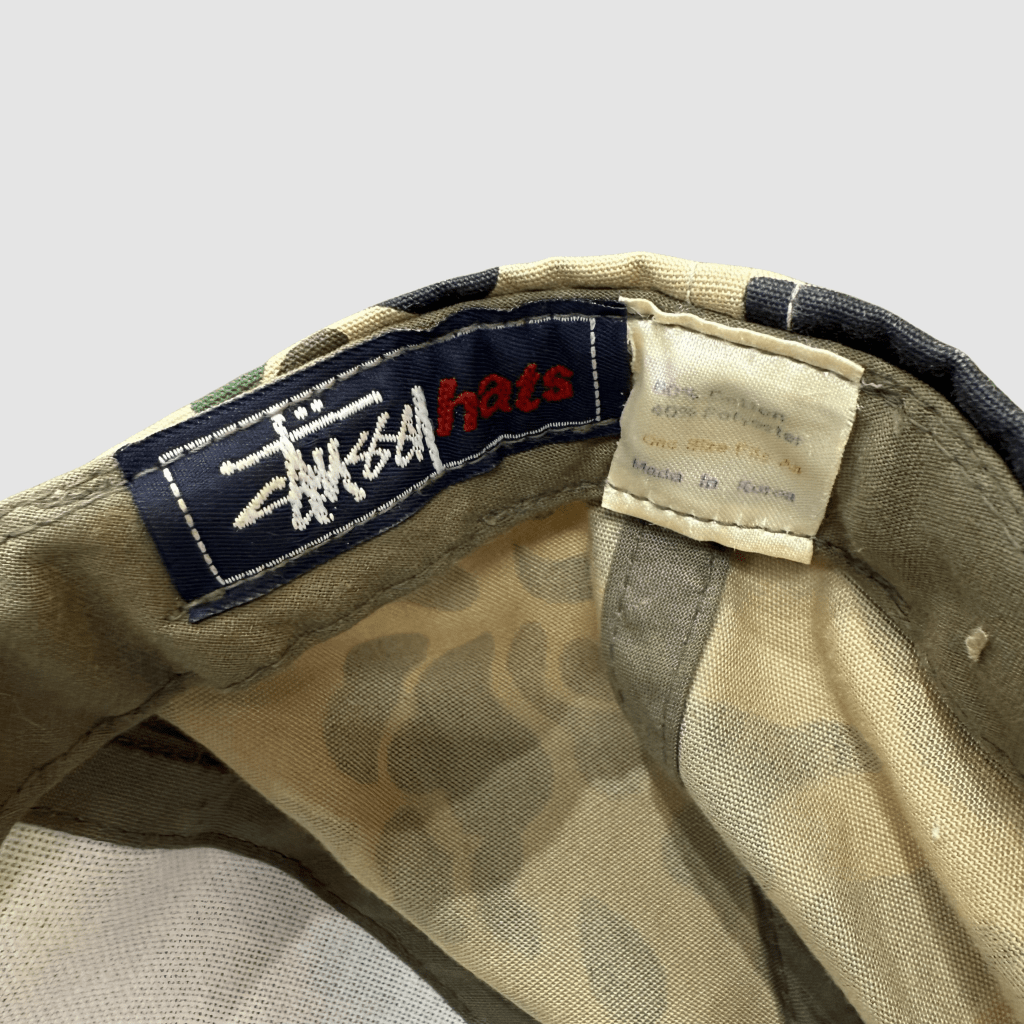 Vintage Stussy Camo Hat - Banana Stand