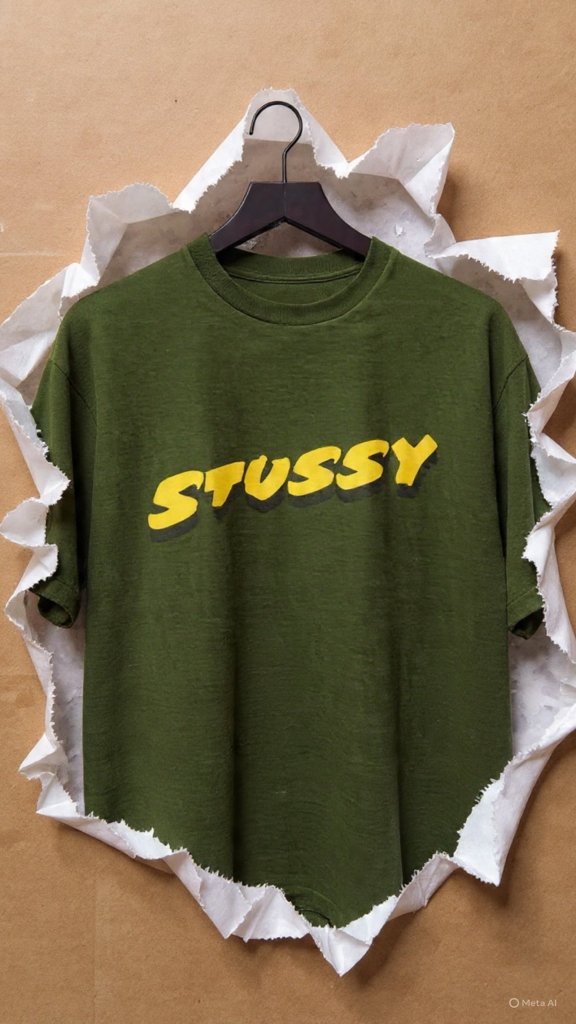 Vintage Stussy Graphic T-shirt 90's Single Stitch - Banana Stand