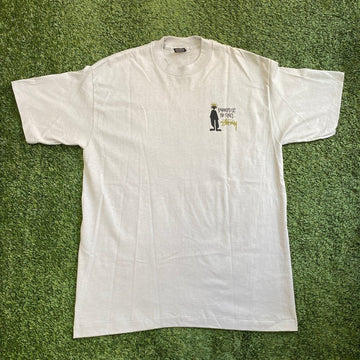 Vintage Stussy 'Knowledge is King' Short Sleeve, XL - Banana Stand