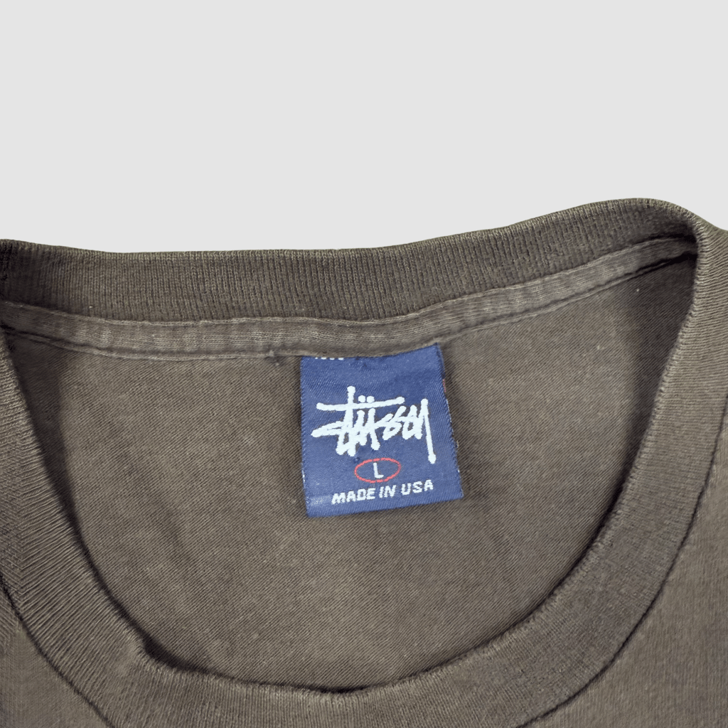 Vintage Stussy Louis Vuitton 90’s Made in USA Collaboration Graphic T Shirt - Banana Stand