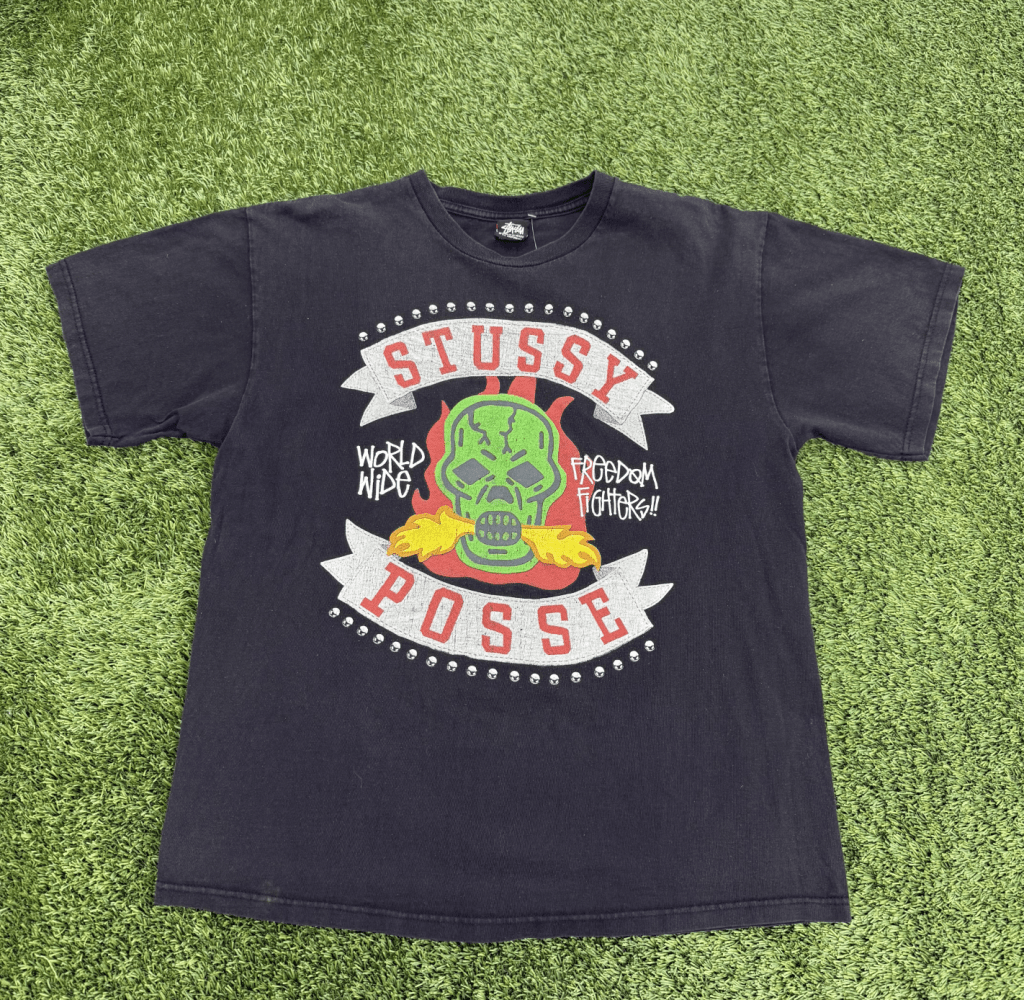 Vintage Stussy Posse Shirt, XL - Banana Stand