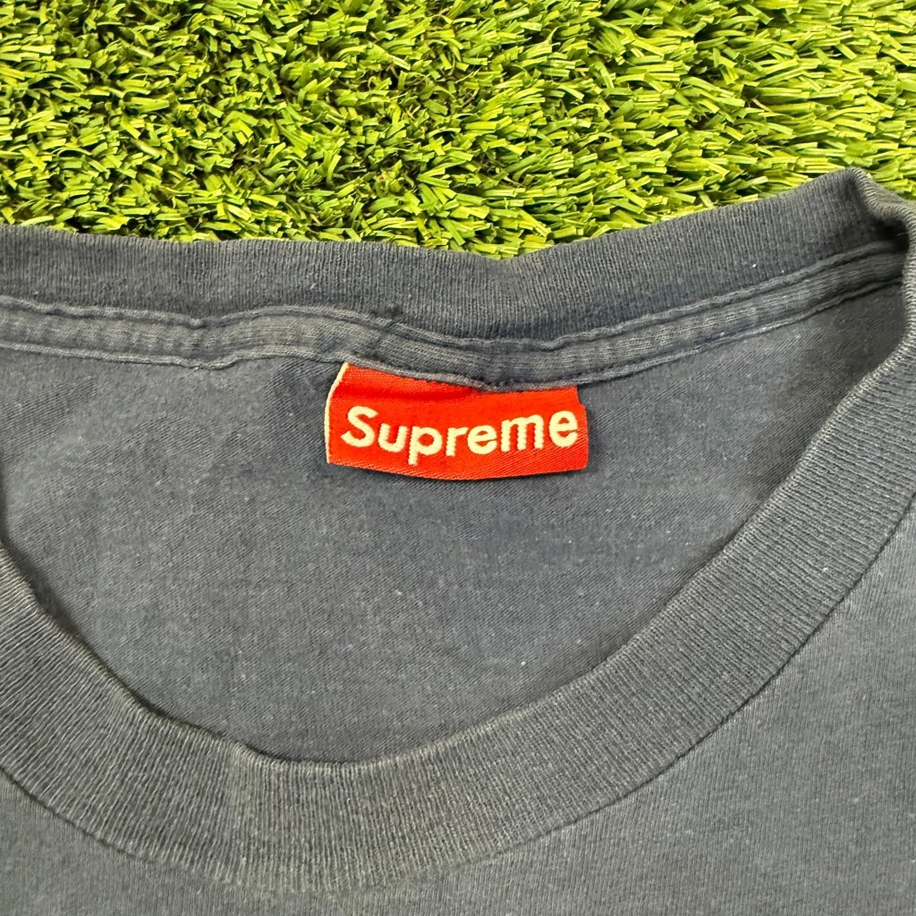 Vintage Supreme Box Logo Shirt, Made in USA - Banana Stand