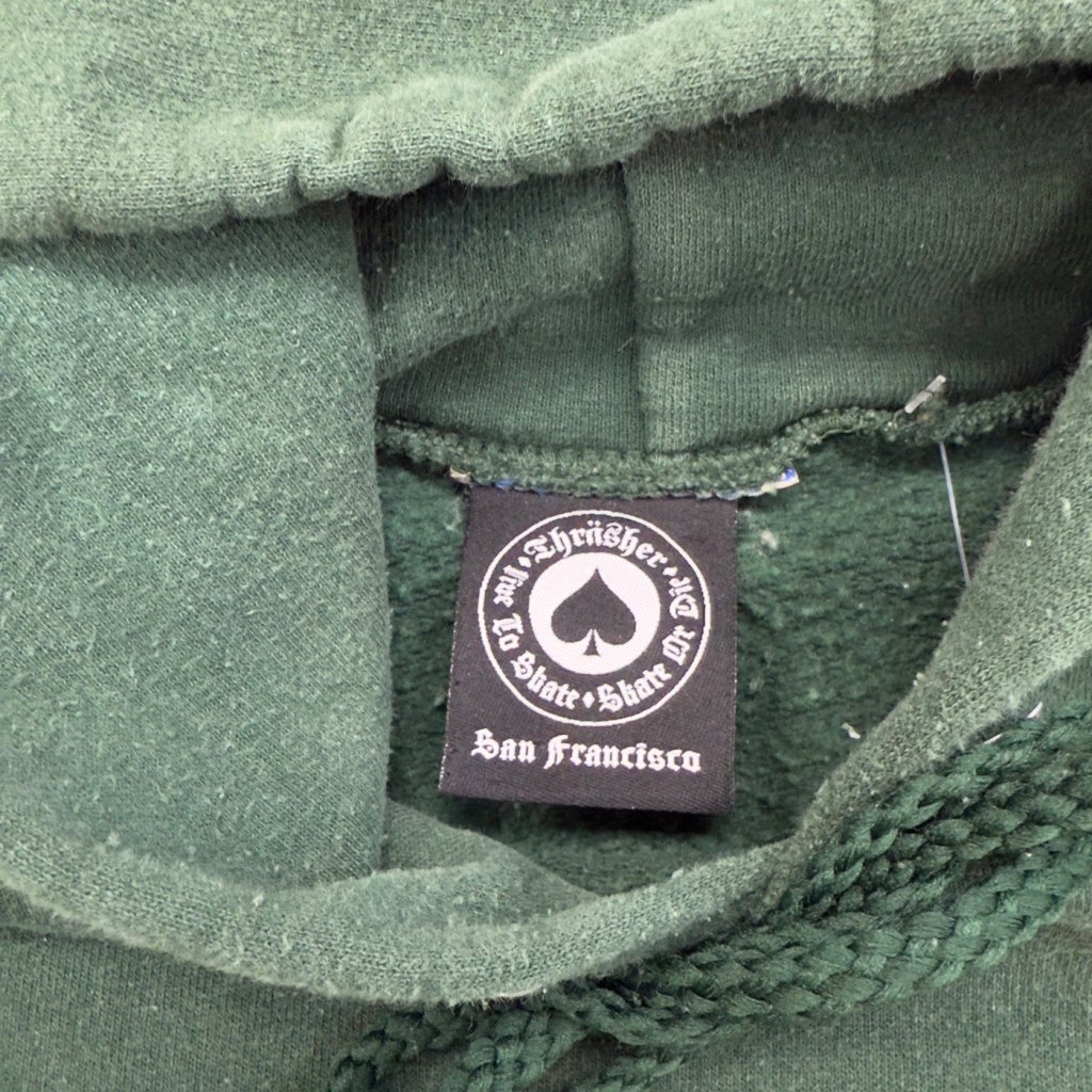 Vintage Thrasher Green Hoodie, L - Banana Stand