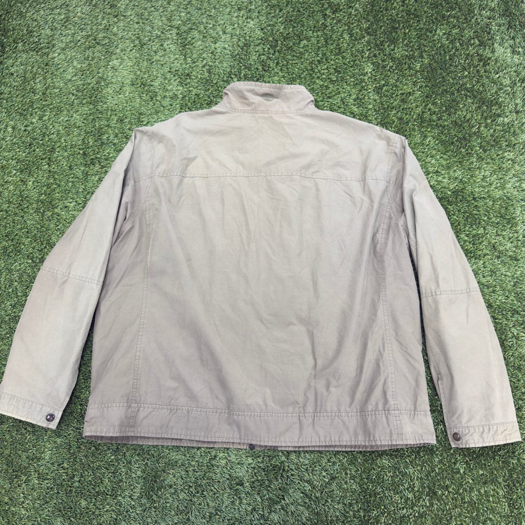 Vintage Timberland Zip Up Khaki Green Jacket, XXL - Banana Stand