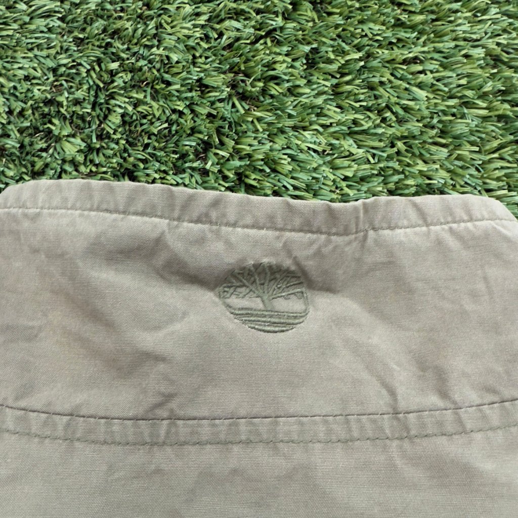 Vintage Timberland Zip Up Khaki Green Jacket, XXL - Banana Stand