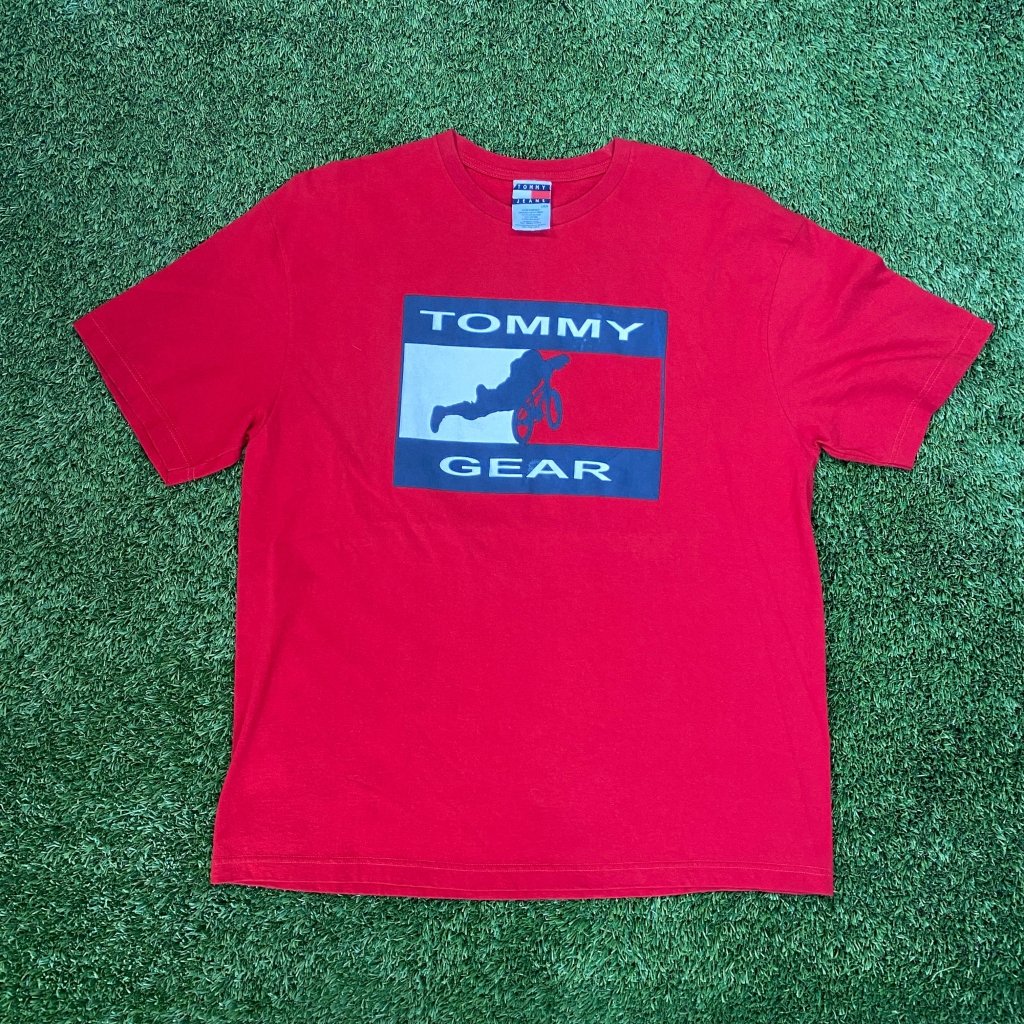 Vintage Tommy Hilfiger 'Tommy Gear' Shirt, L - Banana Stand