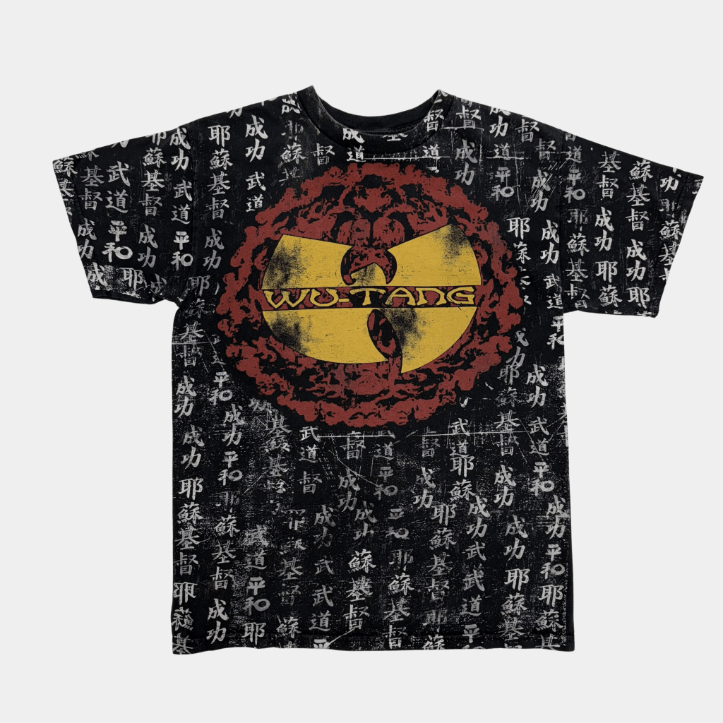 Vintage Wu Tang Clan All Over Print Short Sleeve, M - Banana Stand