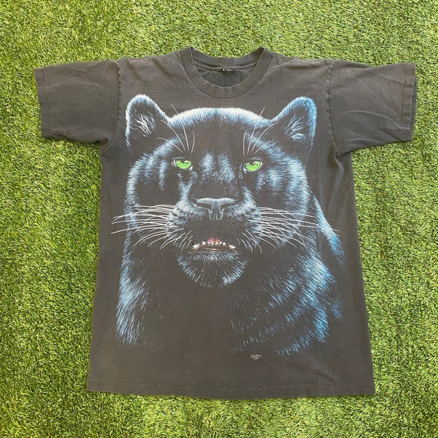 1992 Vintage Panther Single Stitch Graphic T-shirt, Large - Banana Stand