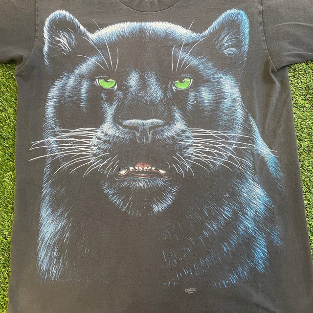 1992 Vintage Panther Single Stitch Graphic T-shirt, Large - Banana Stand