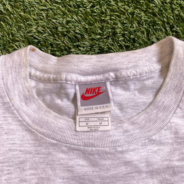90’s Nike Vintage “Urban Jungle” Gray Short Sleeve Made in USA - Banana Stand