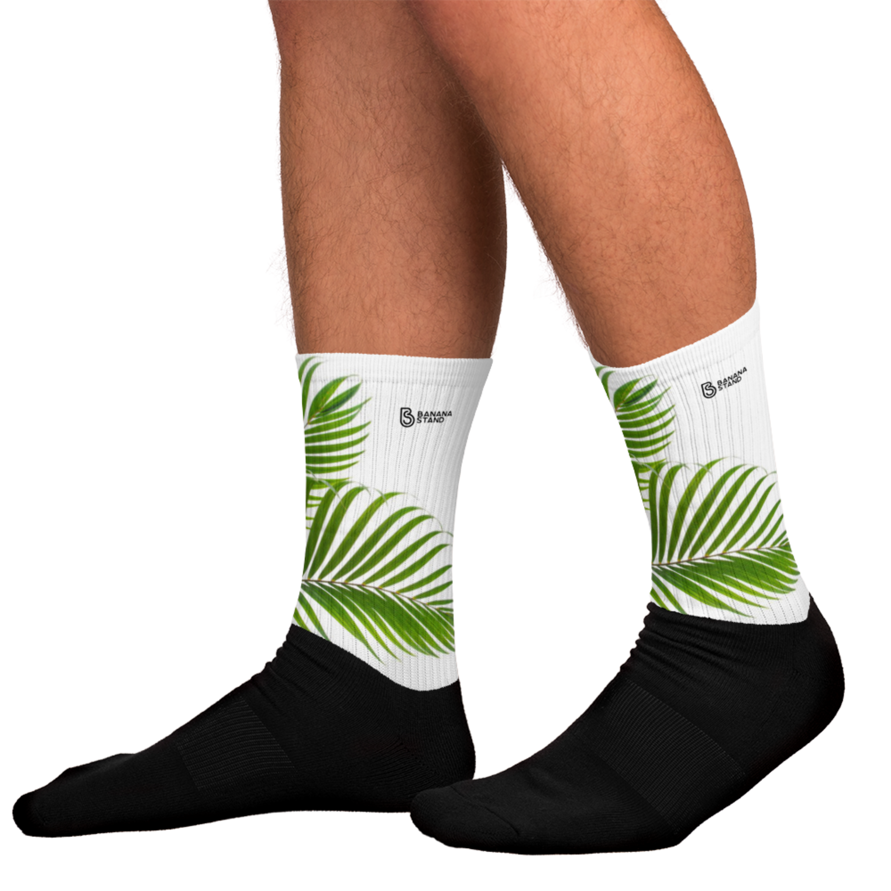 Leaf Socks with black bottom