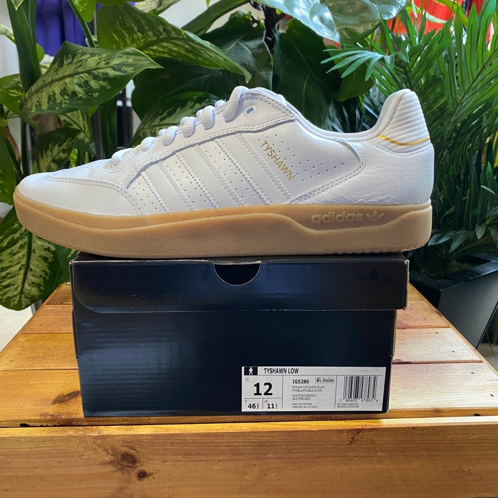 Adidas Tyshawn Low, Mens 12, W13.5 - Banana Stand