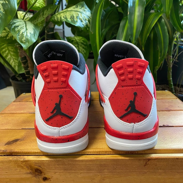 Air Jordan 4 Red Cement, Mens 12, W13.5 - Banana Stand