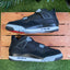 Air Jordan 4 Retro Black Canvas, Mens 10, W11.5 - Banana Stand